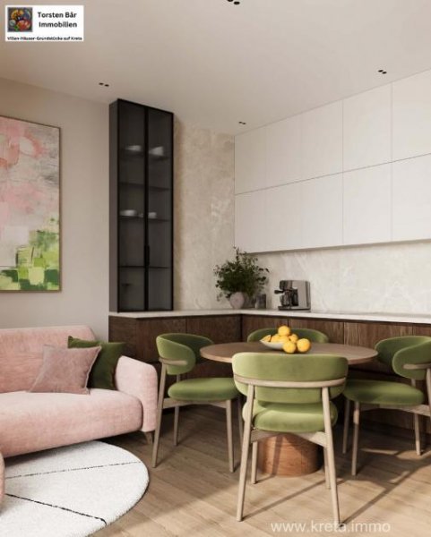 Agios Nikolaos Kreta, Agios Nikolaos: projektierts Penthouse Maisonette mit Meerblick 110m² Wohnfläche Wohnung kaufen